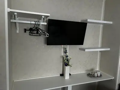 Cuisine ou kitchenette dans l'établissement Chambre Mawa Tout Confort