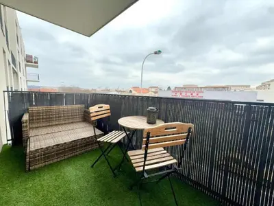 Balcon ou terrasse dans l'établissement Central, Balcony, Private parking