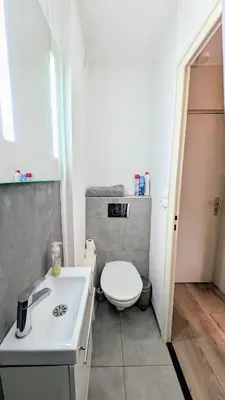 Salle de bains dans l'établissement LET'S Studio L'Escale in Lyon