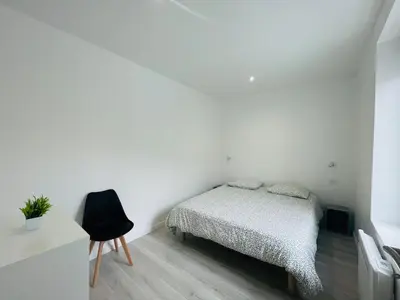 Un ou plusieurs lits dans un hébergement de l'établissement Éclat St Romain n1, 6 pers, moderne, wifi, parking, proche vienne
