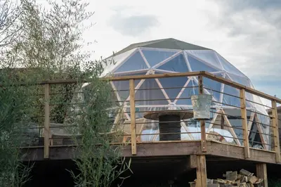 Bâtiment de la tente de luxe