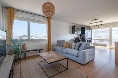 Coin salon dans l'établissement Appartement Mi-Luna - Welkeys