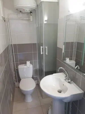 Salle de bains dans l'établissement O métro gratte-ciel