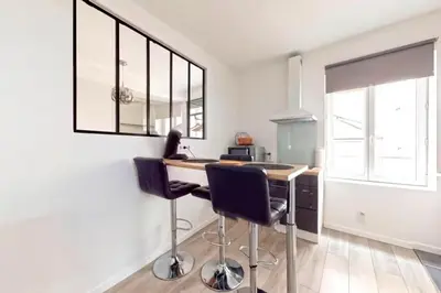 Cuisine ou kitchenette dans l'établissement Studio Hypercentre LYON