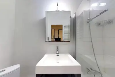 Salle de bains dans l'établissement Studio Hypercentre LYON