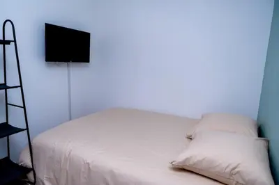 Un ou plusieurs lits dans un hébergement de l'établissement Goodvibes Villeurbanne