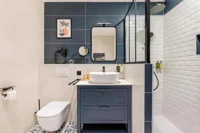 Salle de bains dans l'établissement CasaSol - Lyon PartDieu