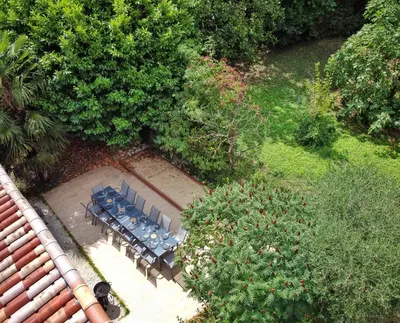 Jardin de l'établissement Le Gîte de Saint Pierre