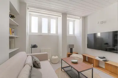 Télévision ou salle de divertissement dans l'établissement Appartement moderne avec 2 chambres, cœur de Lyon