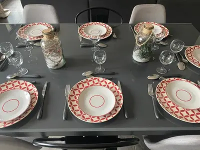 Plan de l'établissement LES GITES CHEROIS sweet home maison 8 personnes