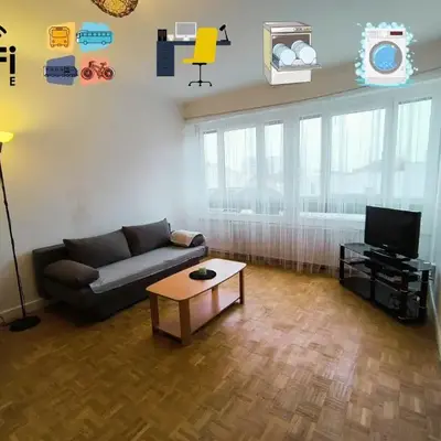 Grand appartement lumineux et central