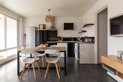 Cuisine ou kitchenette dans l'établissement DIFY Tony Garnier - Gerland