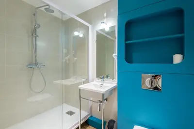 Salle de bains dans l'établissement Les Capucins - Lyon 1er