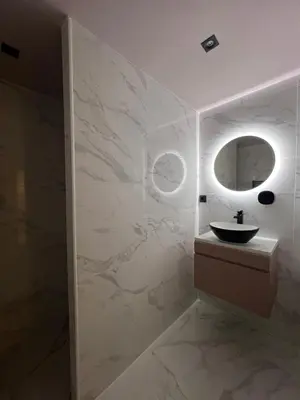Salle de bains dans l'établissement L'instant plaisir