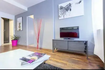 Télévision ou salle de divertissement dans l'établissement Pop Opera - Appartement idéal au coeur de lyon 1er