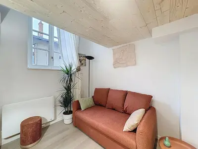 Coin salon dans l'établissement Les Vignes 3 Chambres avec Salle de bain privative