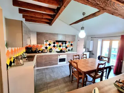 Cuisine ou kitchenette dans l'établissement Le Clos des Jardiniers 1