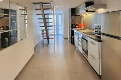 Plan de l'établissement Loft en duplex