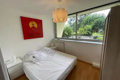 Un ou plusieurs lits dans un hébergement de l'établissement Appartement Lyon 8 proche métro