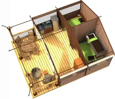 Plan de l'établissement Camping Point Vert
