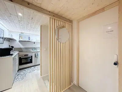 Cuisine ou kitchenette dans l'établissement Fleurie - Anse Centre - Chambre et Salle de bain WC privée - Cuisine partagée