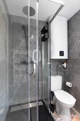 Salle de bains dans l'établissement Cabana & Le Carrefour Lyonnais - Metro 5 min