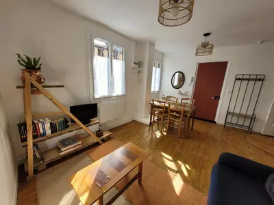 Coin salon dans l'établissement Terra Vienna ViaRhôna