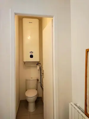 Salle de bains dans l'établissement Cosy studio 14m2 centre-ville
