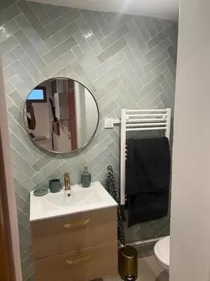 Salle de bains dans l'établissement Croix Rousse