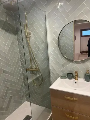 Salle de bains dans l'établissement Croix Rousse