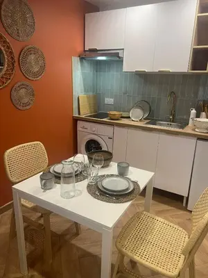 Cuisine ou kitchenette dans l'établissement Croix Rousse