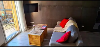Coin salon dans l'établissement Paradis relaxant