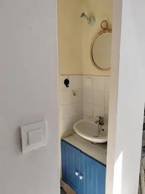 Salle de bains dans l'établissement La Golondrina