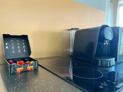 Cuisine ou kitchenette dans l'établissement Suite Luna
