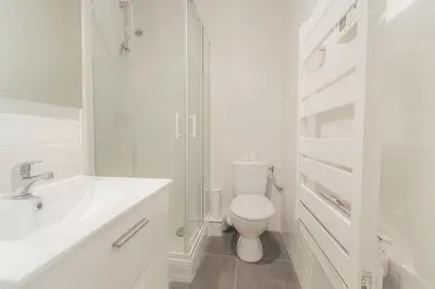 Salle de bains dans l'établissement Suite Kaï