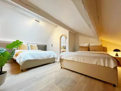 Un ou plusieurs lits dans un hébergement de l'établissement Suite Bliss