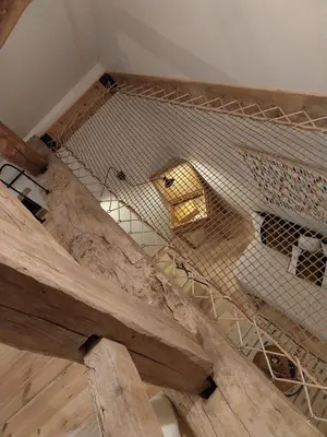 Salle de bains dans l'établissement L'Armandine