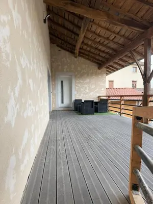 Plan de l'établissement Nid paisible avec un coin terrasse