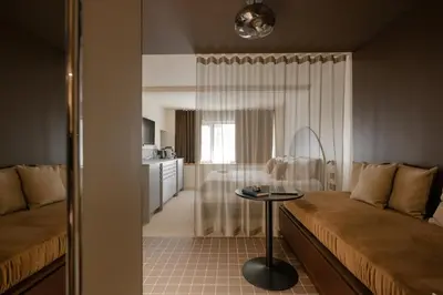 Cuisine ou kitchenette dans l'établissement MiHotel - Rue Cuvier