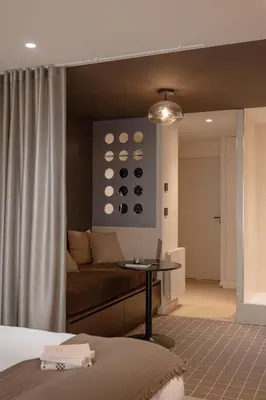 Coin salon dans l'établissement MiHotel - Rue Cuvier
