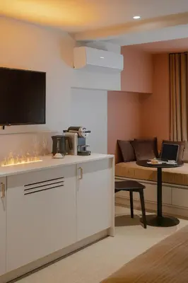 Cuisine ou kitchenette dans l'établissement MiHotel - Rue Cuvier