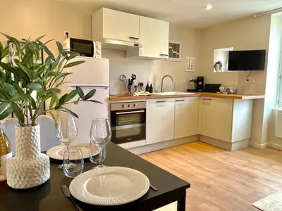 Cuisine ou kitchenette dans l'établissement Slow Mood - L'appartement signature