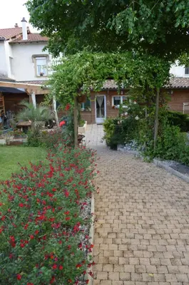 Jardin de l'établissement Le lion d'or