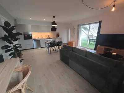 Cuisine ou kitchenette dans l'établissement Esprit Cosy