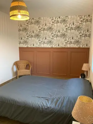 Un ou plusieurs lits dans un hébergement de l'établissement Esprit Cosy
