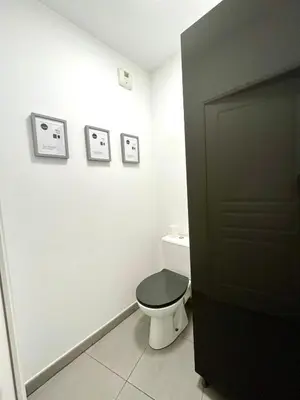 Salle de bains dans l'établissement T2 cosy avec parking - Goupama Stadium LDLC Arena