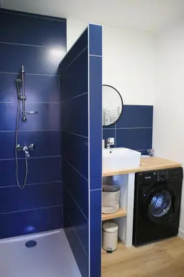 Salle de bains dans l'établissement Appartement T2 cosy