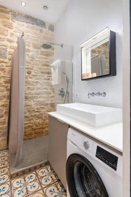 Salle de bains dans l'établissement Appartement cosy plein centre - l'Annexe