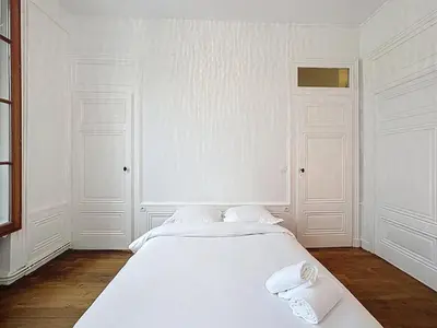 Un ou plusieurs lits dans un hébergement de l'établissement Home Away tramassac 1