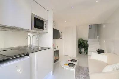 Cuisine ou kitchenette dans l'établissement Cosy et Chaleureux duplex Brotteaux - Masséna